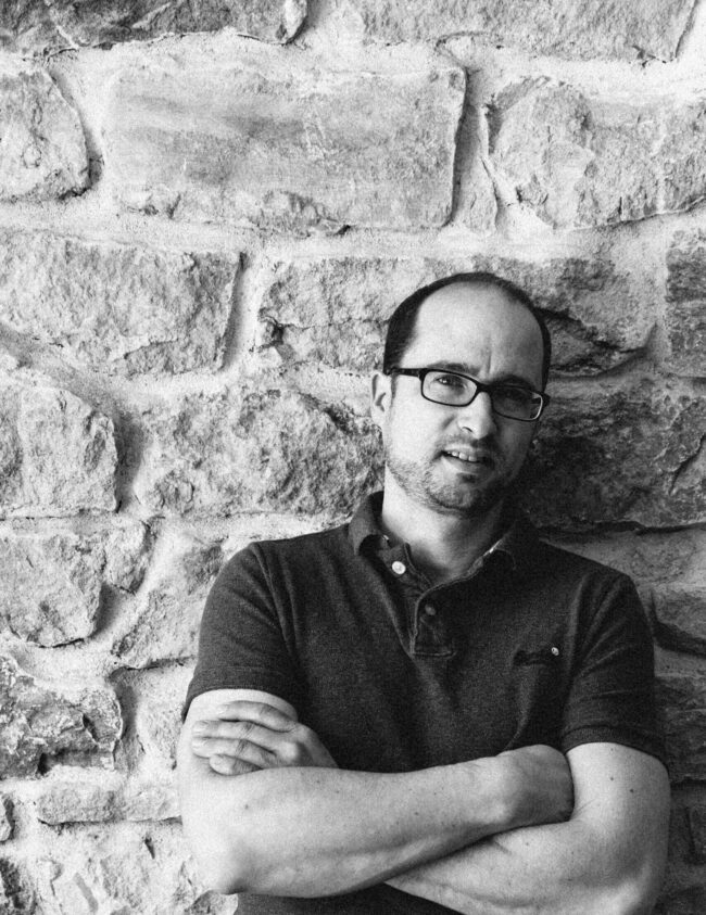 FairChoice - Weingut Oekonomierat Johann Geil Erben Johannes Geil-Bierschenk Portrait schwarz weiß